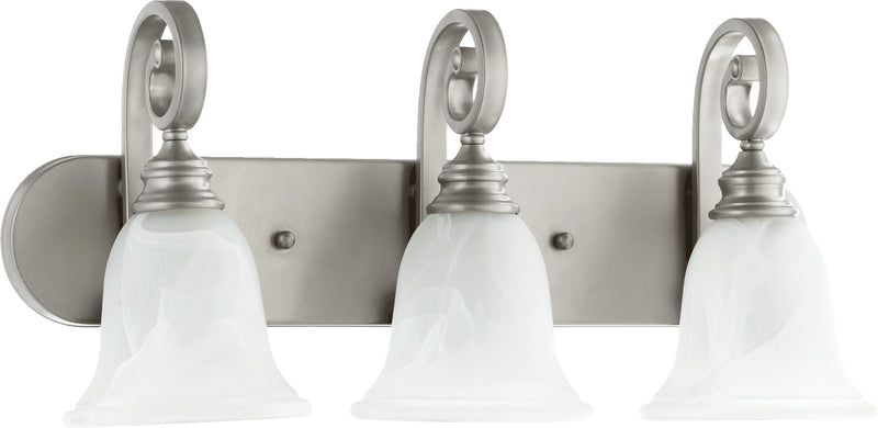 Quorum Home Quorum - 5154-3-64 - Three Light Vanity - Classic Nickel