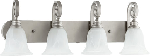 Quorum Home Quorum - 5154-4-64 - Four Light Vanity - Classic Nickel