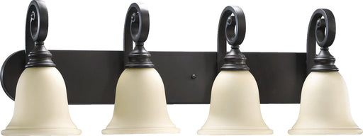 Quorum Home Quorum - 5154-4-86 - Four Light Vanity - Oiled Bronze