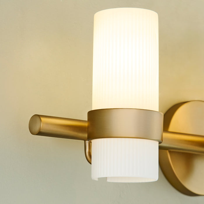 SOJOURN 3 Light Vanity - Brushed Brass