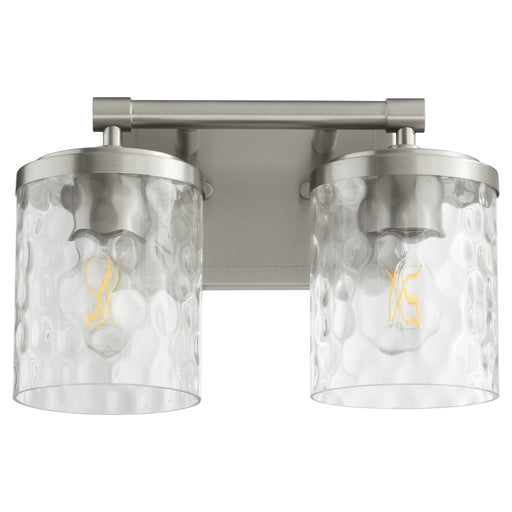Quorum Home Quorum - 517-2-65 - Two Light Vanity - Satin Nickel