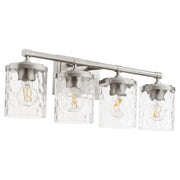 Quorum Home Quorum - 517-4-65 - Four Light Vanity - Satin Nickel