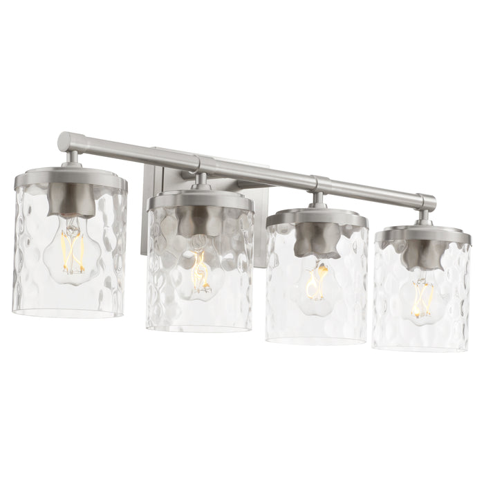 Quorum Home Quorum - 517-4-65 - Four Light Vanity - Satin Nickel