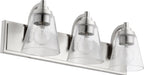 Quorum Home Quorum - 518-3-65 - Three Light Vanity - Satin Nickel