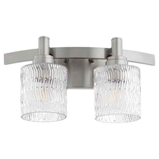 Quorum Home Quorum - 5184-2-65 - Two Light Vanity - Satin Nickel