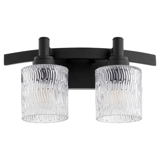 Quorum Home Quorum - 5184-2-69 - Two Light Vanity - Textured Black