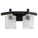Quorum Home Quorum - 5184-2-69 - Two Light Vanity - Textured Black