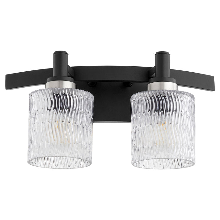 Quorum Home Quorum - 5184-2-69 - Two Light Vanity - Textured Black
