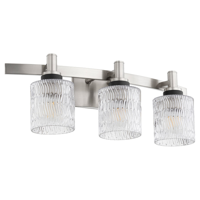 Quorum Home Quorum - 5184-3-65 - Three Light Vanity - Satin Nickel