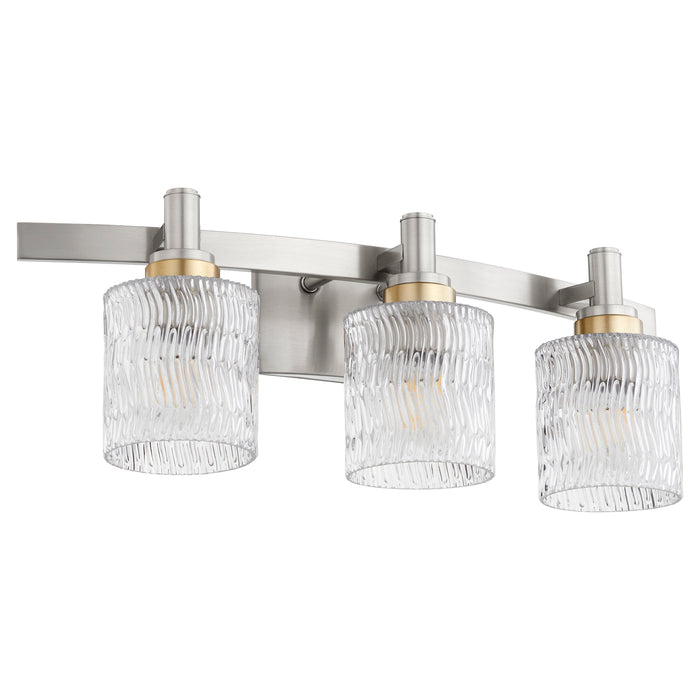 Quorum Home Quorum - 5184-3-65 - Three Light Vanity - Satin Nickel