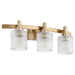 Quorum Home Quorum - 5184-3-80 - Three Light Vanity - Aged Brass