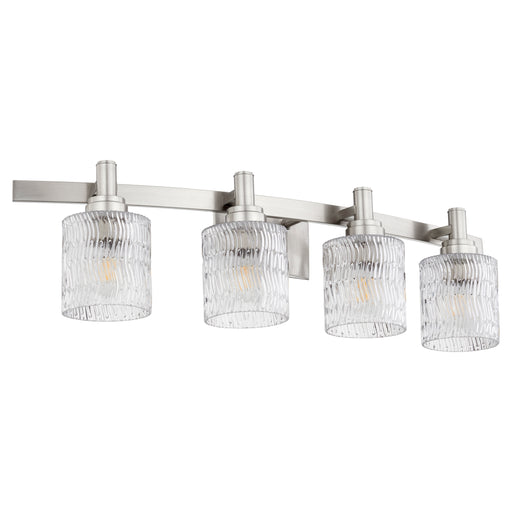 Quorum Home Quorum - 5184-4-65 - Four Light Vanity - Satin Nickel