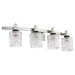 Quorum Home Quorum - 5184-4-65 - Four Light Vanity - Satin Nickel