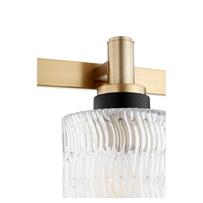 Quorum Home Quorum - 5184-4-80 - Four Light Vanity - Aged Brass