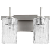 Quorum Home Quorum - 520-2-65 - Two Light Vanity - Satin Nickel