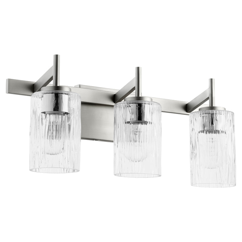 Quorum Home Quorum - 520-3-65 - Three Light Vanity - Satin Nickel