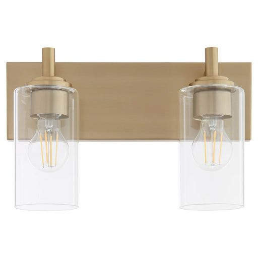 Quorum Home Quorum - 5200-2-80 - Two Light Vanity - Aged Brass