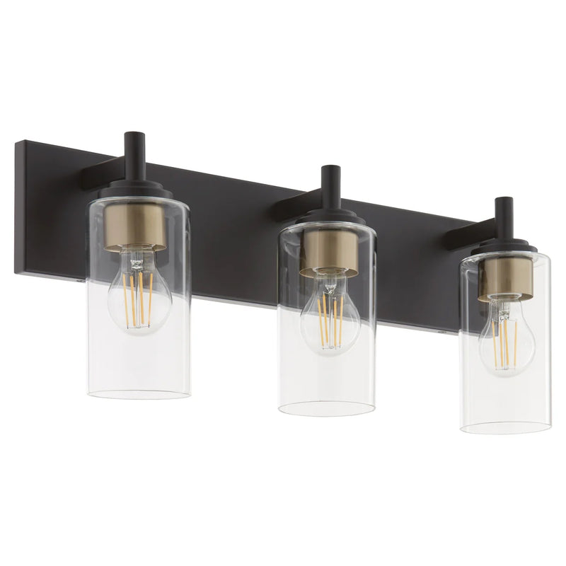 Quorum Home Quorum - 5200-3-59 - Three Light Vanity - Matte Black