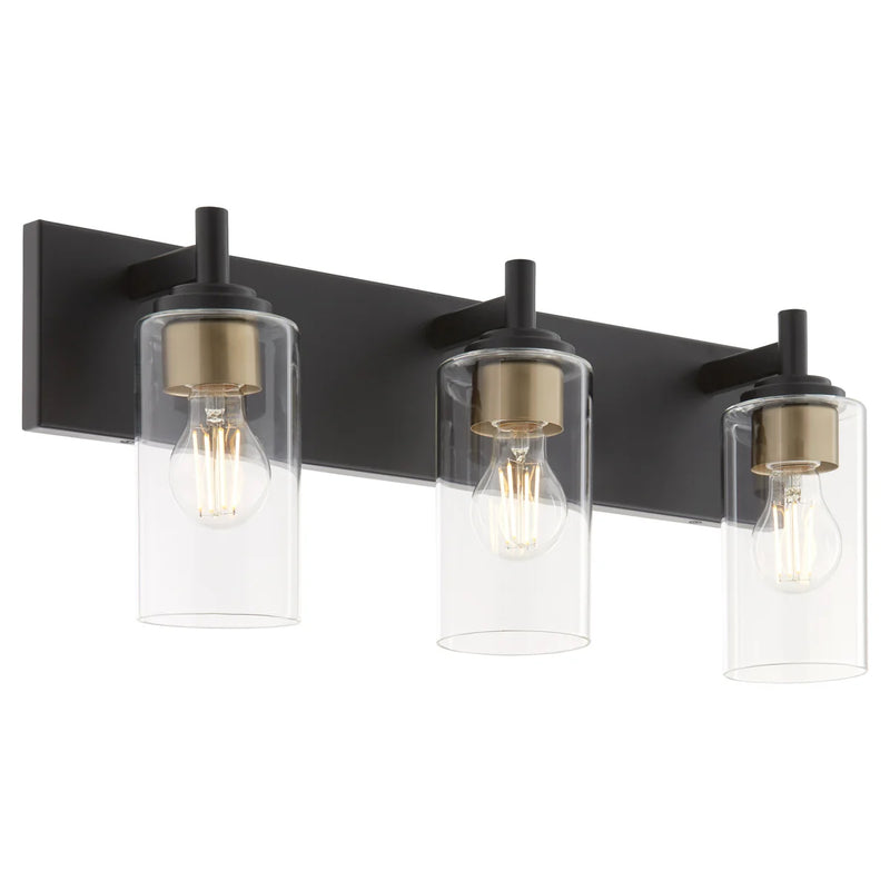 Quorum Home Quorum - 5200-3-59 - Three Light Vanity - Matte Black