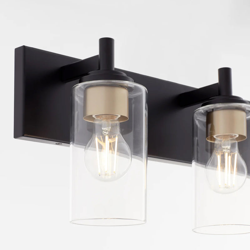 Quorum Home Quorum - 5200-3-59 - Three Light Vanity - Matte Black