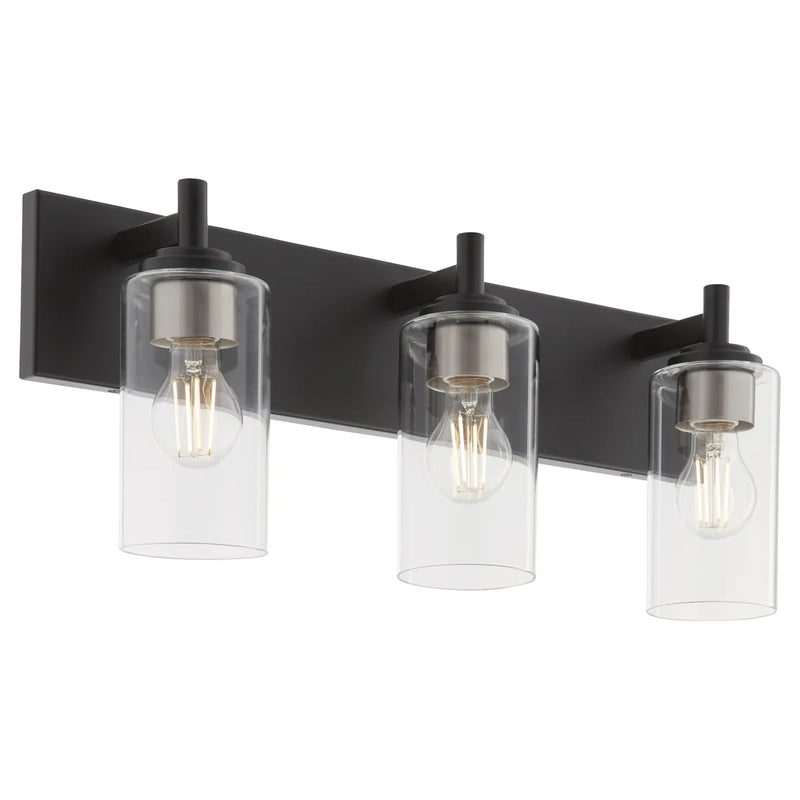Quorum Home Quorum - 5200-3-59 - Three Light Vanity - Matte Black
