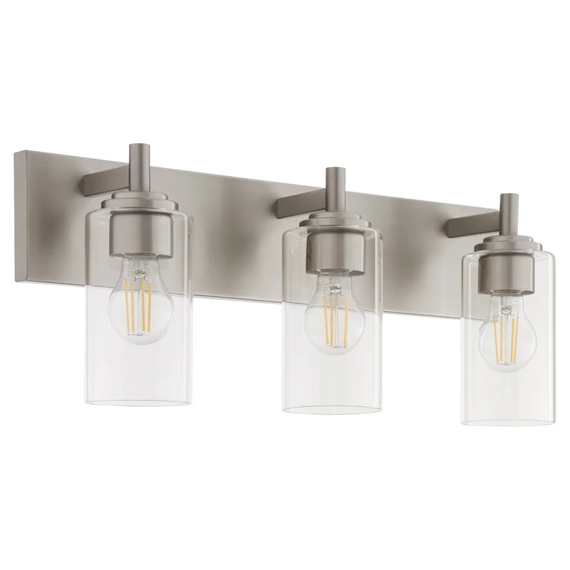 Quorum Home Quorum - 5200-3-65 - Three Light Vanity - Satin Nickel