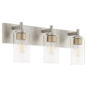 Quorum Home Quorum - 5200-3-65 - Three Light Vanity - Satin Nickel