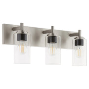 Quorum Home Quorum - 5200-3-65 - Three Light Vanity - Satin Nickel