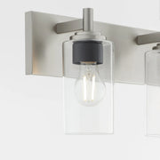 Quorum Home Quorum - 5200-3-65 - Three Light Vanity - Satin Nickel