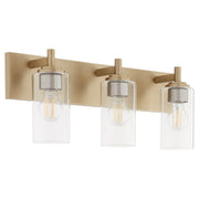 Quorum Home Quorum - 5200-3-80 - Three Light Vanity - Aged Brass