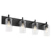 Quorum Home Quorum - 5200-4-59 - Four Light Vanity - Matte Black