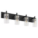 Quorum Home Quorum - 5200-4-59 - Four Light Vanity - Matte Black