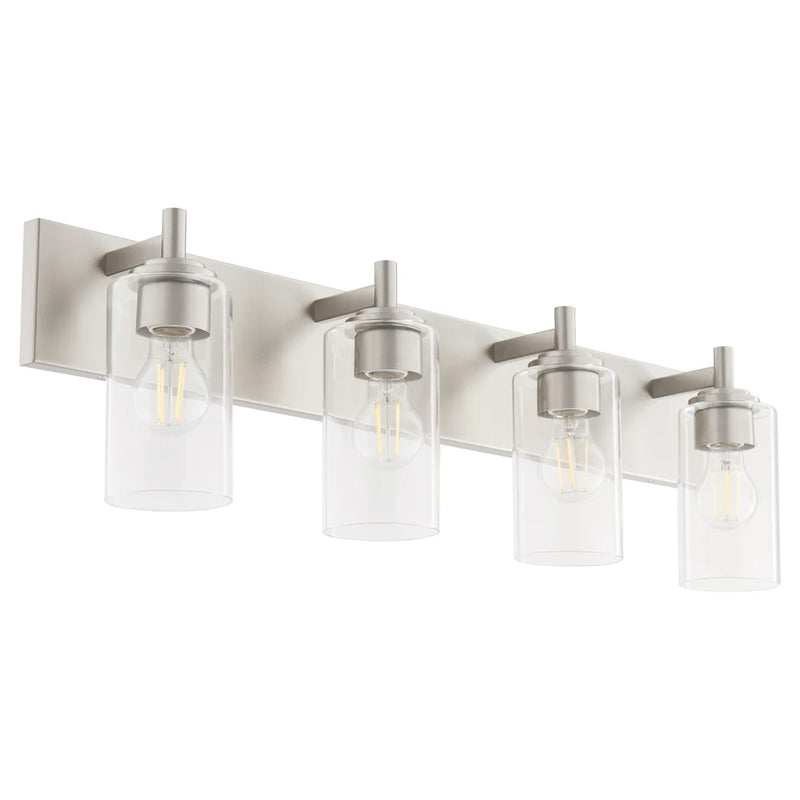 Quorum Home Quorum - 5200-4-65 - Four Light Vanity - Satin Nickel