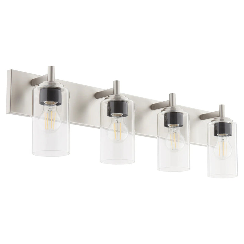 Quorum Home Quorum - 5200-4-65 - Four Light Vanity - Satin Nickel