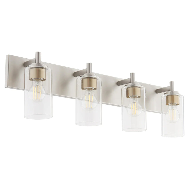 Quorum Home Quorum - 5200-4-65 - Four Light Vanity - Satin Nickel