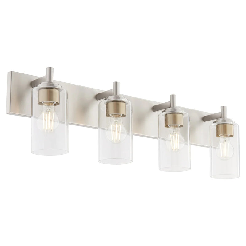 Quorum Home Quorum - 5200-4-65 - Four Light Vanity - Satin Nickel