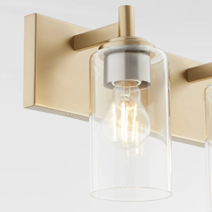 Quorum Home Quorum - 5200-4-80 - Four Light Vanity - Aged Brass