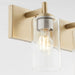 Quorum Home Quorum - 5200-4-80 - Four Light Vanity - Aged Brass