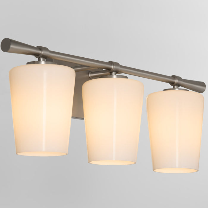 Goodwin 3 Light Vanity W/ Opal - Satin Nickel