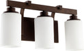 Quorum Home Quorum - 5207-3-86 - Three Light Vanity - Oiled Bronze