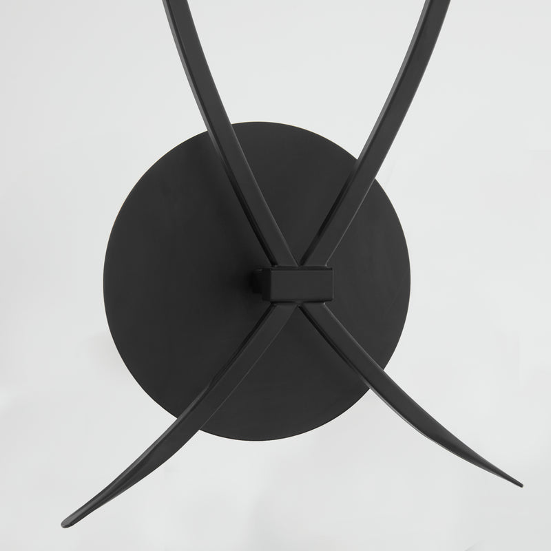 Quorum Home Quorum - 521-2-59 - Two Light Wall Mount - Matte Black