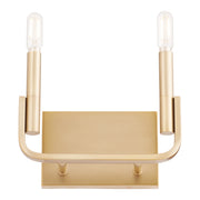 Quorum Home Quorum - 5210-2-80 - Two Light Wall Mount - Aged Brass