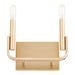 Quorum Home Quorum - 5210-2-80 - Two Light Wall Mount - Aged Brass