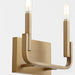 Quorum Home Quorum - 5210-2-80 - Two Light Wall Mount - Aged Brass