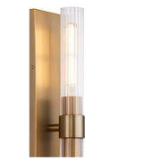 Quorum Home Quorum - 522-2-80 - Two Light Wall Mount - Aged Brass