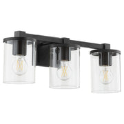 Quorum Home Quorum - 523-3-59 - Three Light Vanity - Matte Black
