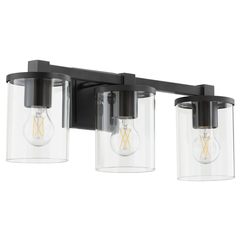 Quorum Home Quorum - 523-3-59 - Three Light Vanity - Matte Black
