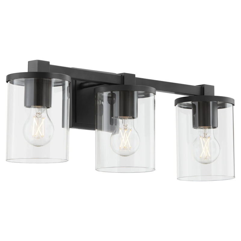 Quorum Home Quorum - 523-3-59 - Three Light Vanity - Matte Black