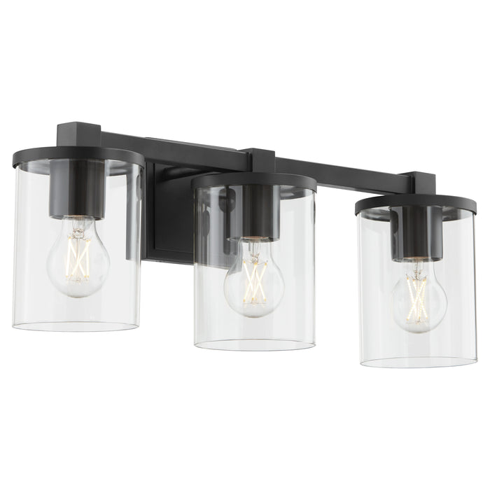 Quorum Home Quorum - 523-3-59 - Three Light Vanity - Matte Black
