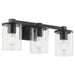 Quorum Home Quorum - 523-3-59 - Three Light Vanity - Matte Black
